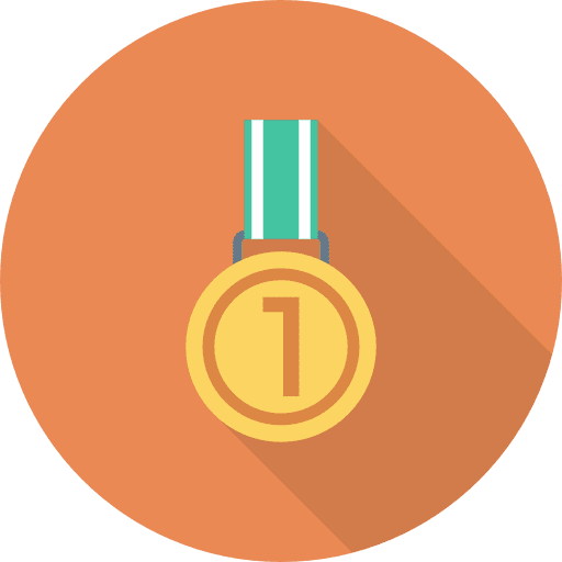 Medal sports and competition award medal icon