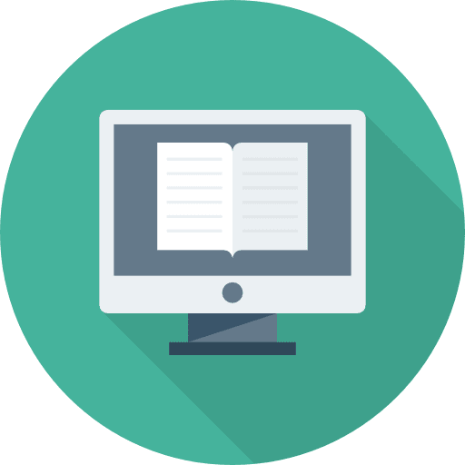 Ebook study ebook reading icon