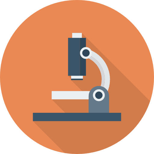 Microscope observation microscope education icon