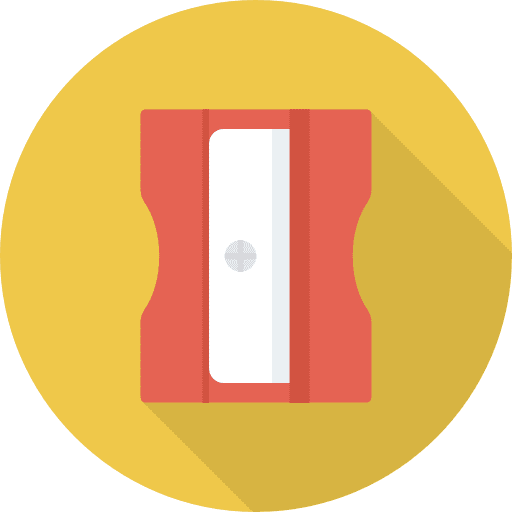 Sharpener pencil miscellaneous tools and utensils icon