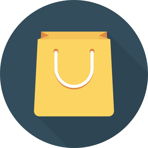 Shopping bag shopping bag commerce and shopping icon