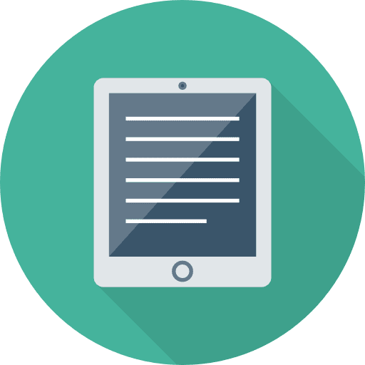 Tablet electronic ipad tablet icon