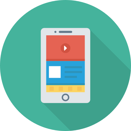 Mobile phone internet mobile phone website icon