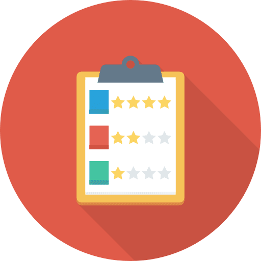 Ratings favourite seo and web favorite icon