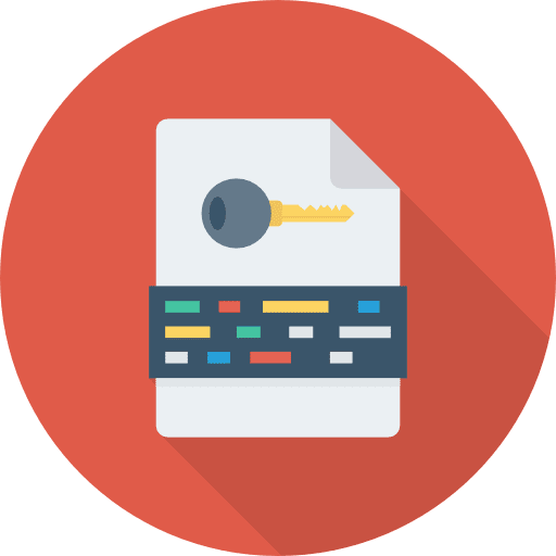 Keyword keyword key door key icon