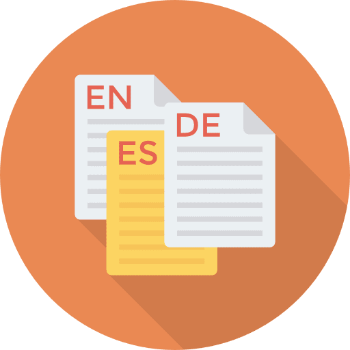 Language language archive format icon