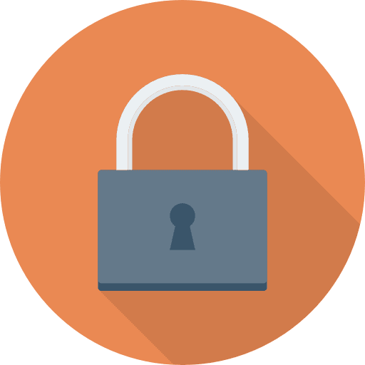 Lock lock tools and utensils locked icon