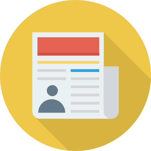Newspaper newspaper journal miscellaneous icon
