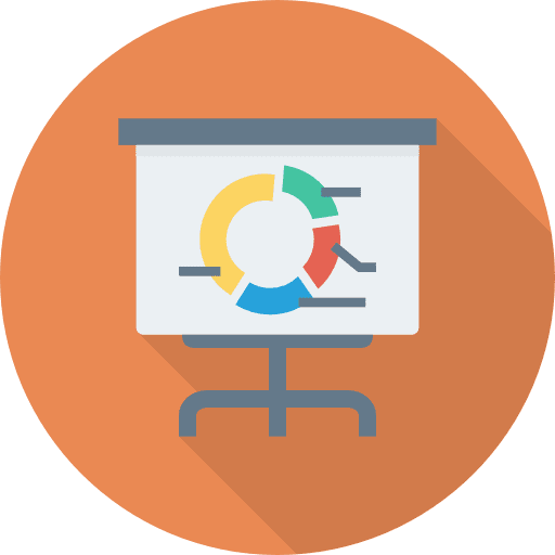 Presentation presentation statistics business icon