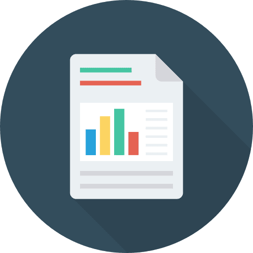Statistics analytics statistics report icon