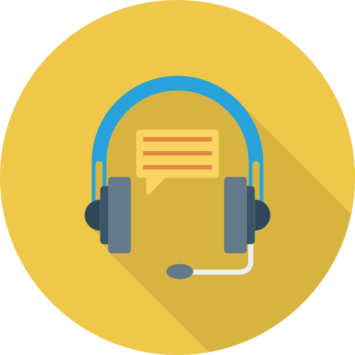 Support miscellaneous microphone customer service icon