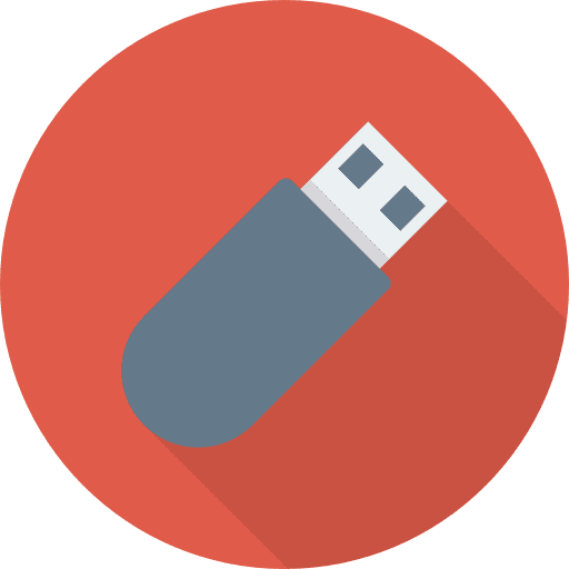 Usb seo and web multimedia electronics icon