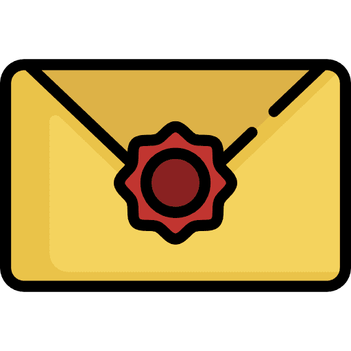 Envelope mails mail vintage icon