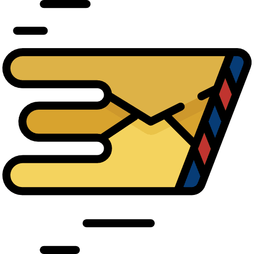 Express mail mail mailing packing icon