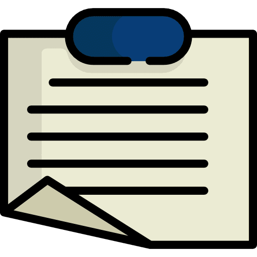 Paper note lines paper note message icon