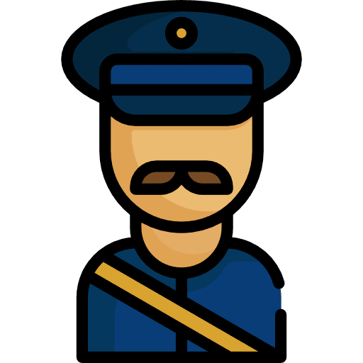 Postman people avatar profession icon