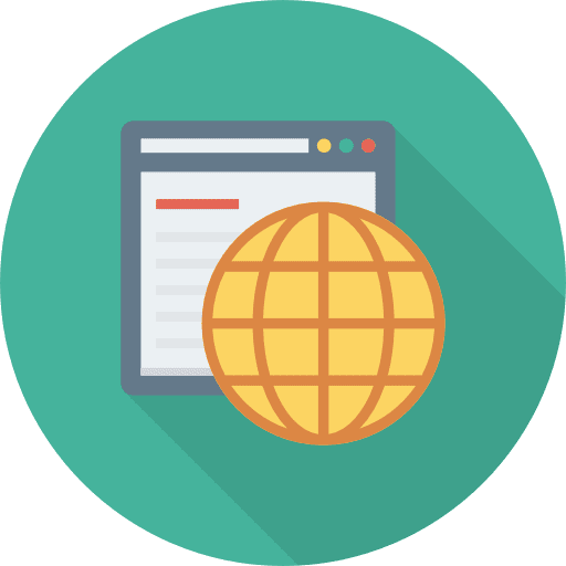 Web internet web computing icon