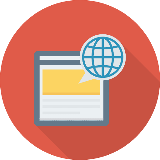 Web ui seo and web internet icon