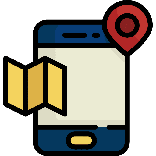 Location location map geography icon
