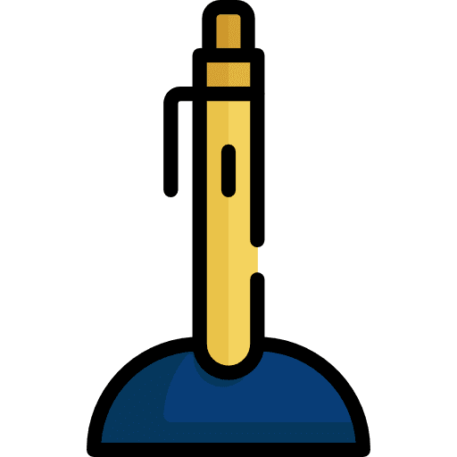 Pen writing miscellaneous office material icon