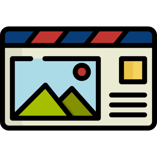 Postcard social stamp postcard icon