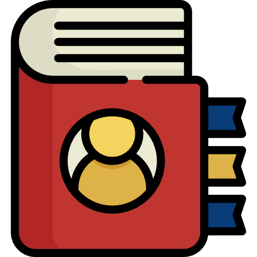 Contact book miscellaneous contact book contacts icon