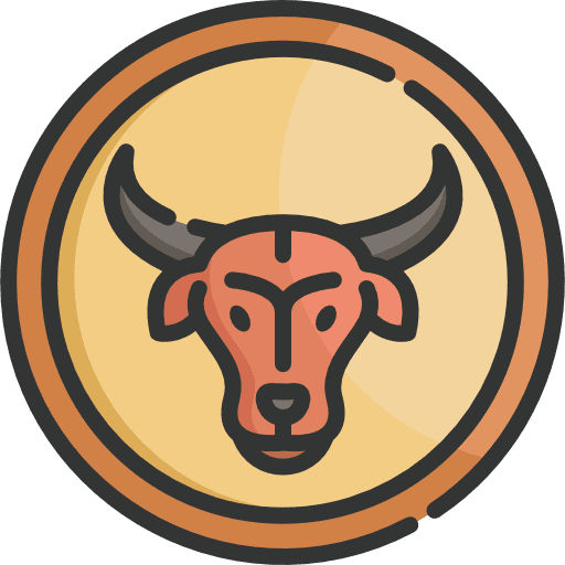 Taurus astrology taurus horoscope icon