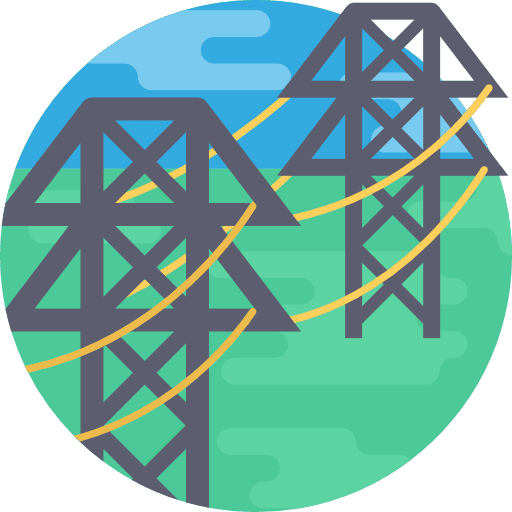 Electric tower electric tower tower architecture and city icon