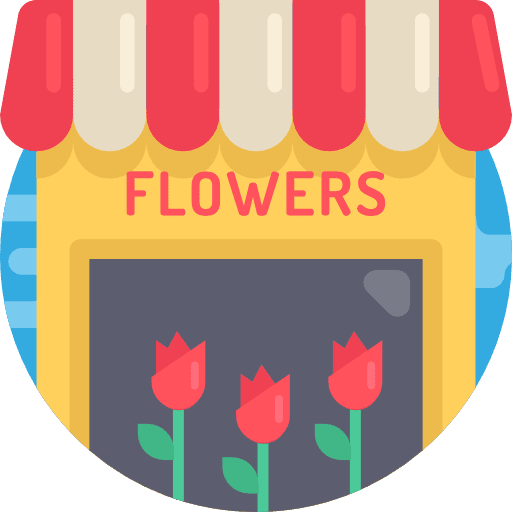 Flowers flower opened buildings icon