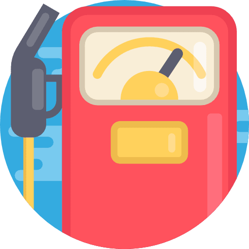 Gas station gas station energy petrol icon