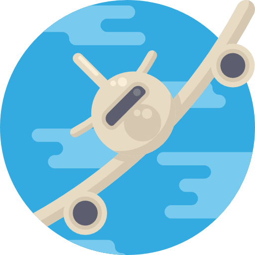 Airplane travel airplane aeroplane icon