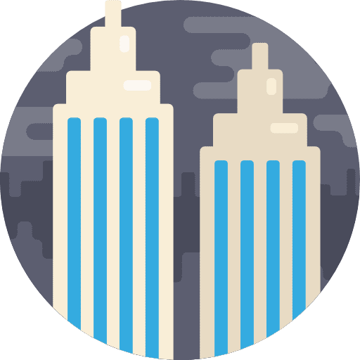 Skyscrapers architecture buildings architecture and city icon