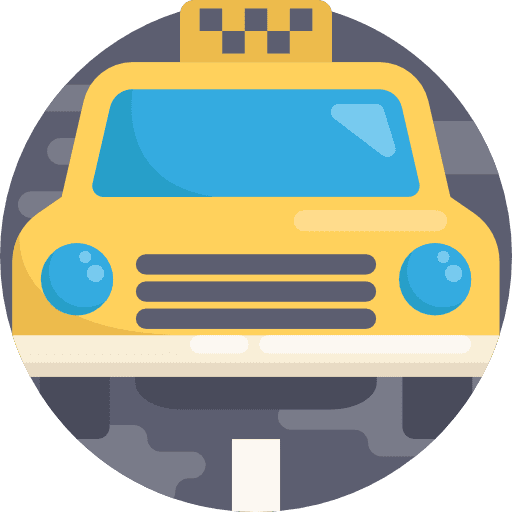 Taxi taxi car vehicle icon