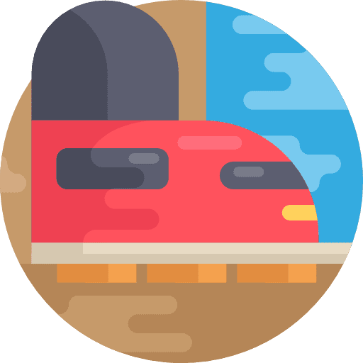 Train transportation subway train icon