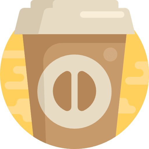 Coffee take away coffee paper cup icon