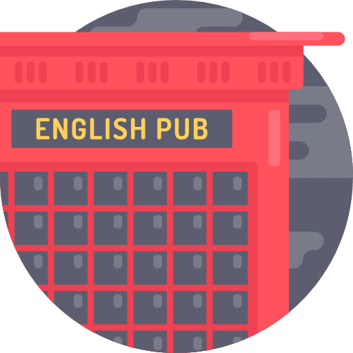 Pub buildings bar architecture and city icon