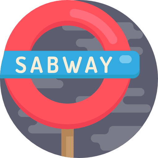 Subway signaling transport subway icon