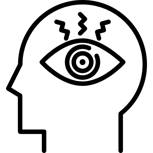 Obsession motivation psychology healthcare and medical icon