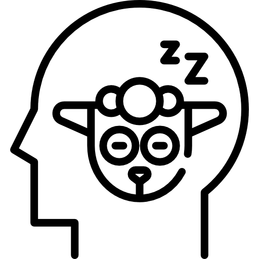 Insomnia insomnia mental head icon
