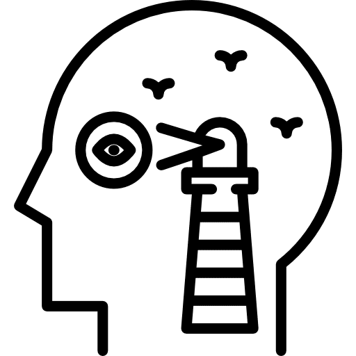 Vision healthcare and medical head medicine icon