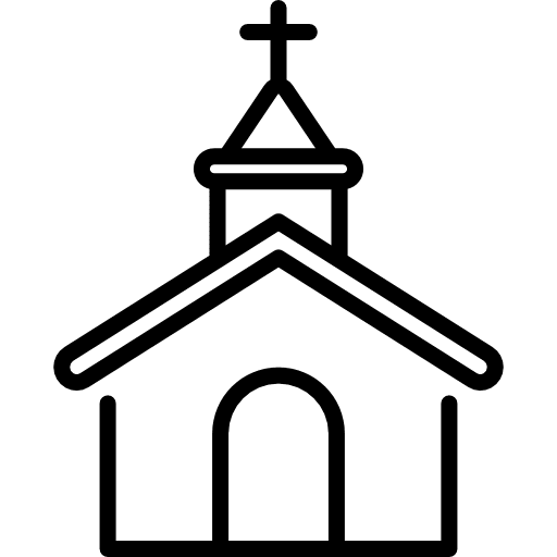 Church temple buildings church icon