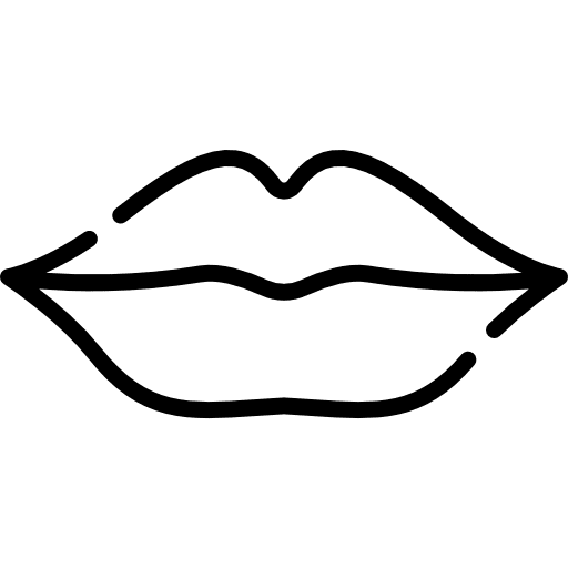 Lips lips feminine woman icon