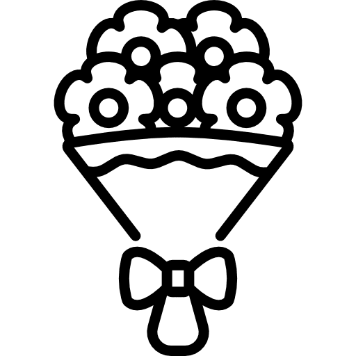 Bouquet bouquet flower flowers icon