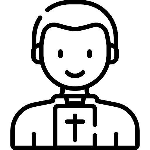 Pastor occupation christian religious icon