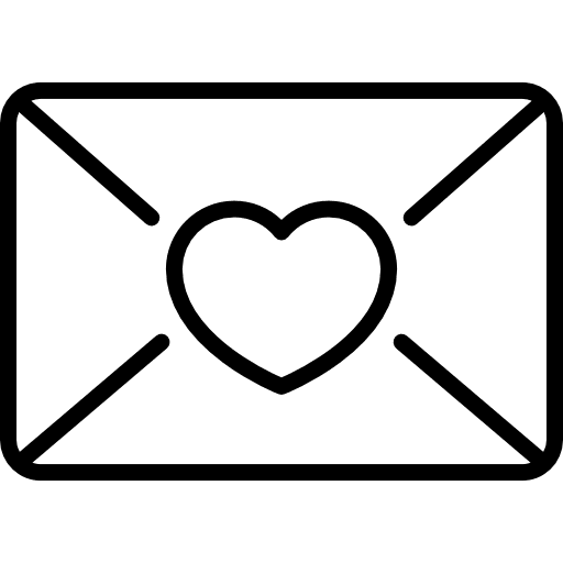 Wedding invitation romantic wedding invitation card icon