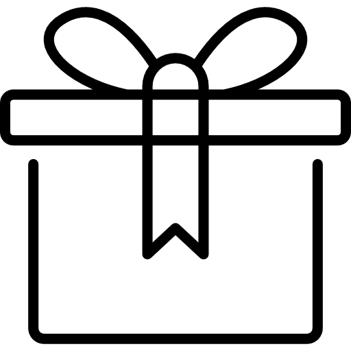 Gift gift birthday and party birthday icon