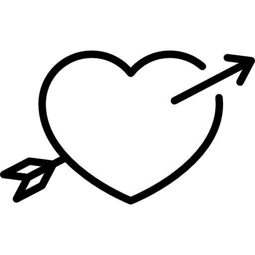 Love romantic lovely cupid icon