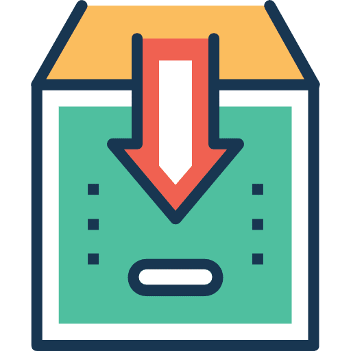 Box package packaging shipping and delivery icon