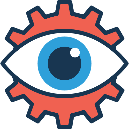 Creative seo and web creative settings icon