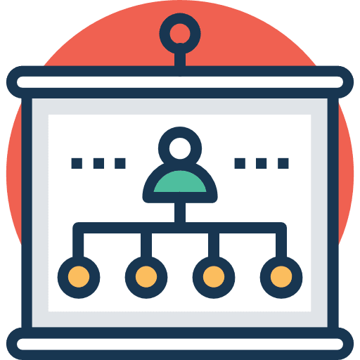 Hierarchical structure organization hierarchical structure ui icon